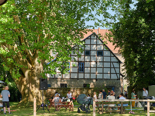 Geb&auml;ude Gut Steuerwald der Stiftung